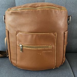 Dawn design diaper bag - preowned